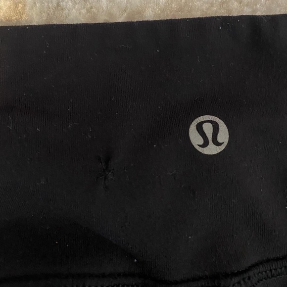 Lululemon Wunder Under Leggings Black 28” Size 6 - Picture 5 of 5